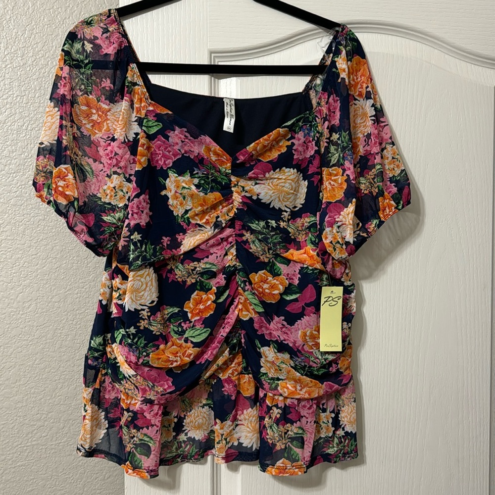 PerSeption 2X blouse NWT